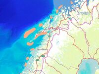 Норвегия и нерест трески, сайды, пикши — сводка по участкам