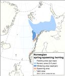 Норвежская сельдь по слоям карты, что означает легенда