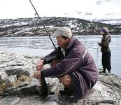 Хелле в Норвегии, береговая рыбалка по местам