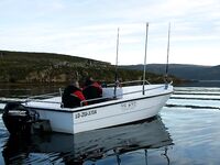 Новая лодка в Норвегии и мотор 30 л.с. для морской рыбалки