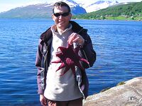 Берег Норвегии - палтус с гальки и где держится сайда