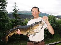 Берег Норвегии - палтус с гальки и где держится сайда