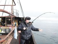 Первая банка на п-ове Рыбачий — 130 м и общий старт