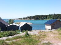 Стокгольм вид от коттеджа и тишина