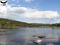 Швеция заполярье хариус путь через Кируна и озеро Торнетреск