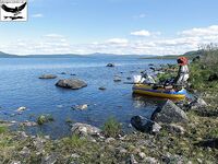 Швеция заполярье хариус путь через Кируна и озеро Торнетреск