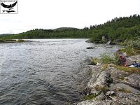 Швеция заполярье хариус путь через Кируна и озеро Торнетреск