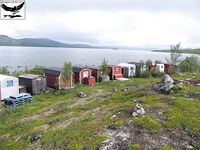 Швеция заполярье хариус путь через Кируна и озеро Торнетреск