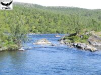 Швеция заполярье хариус путь через Кируна и озеро Торнетреск