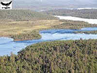Швеция заполярье хариус путь через Кируна и озеро Торнетреск