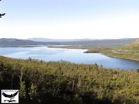 Швеция заполярье хариус путь через Кируна и озеро Торнетреск