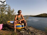 Швеция заполярье хариус путь через Кируна и озеро Торнетреск