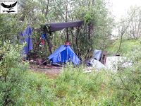 Швеция заполярье хариус путь через Кируна и озеро Торнетреск