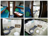 Алания новый рыболовный катер на воде