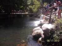 Кемер: пирс с откусами и платник с форелью