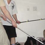 Рукоять подсака в салоне и мысли о тревеле