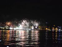 Галатский мост: ставрида на зелёную мушку