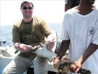 Нуса-Дуа: троллинг, донка с креветкой и один тунец за семь часов