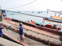 Паттайя: укачка, утренний порт и пустой морской выход