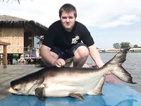 Паттайя: тяжёлый комплект и сом на коротком платнике