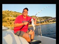 Манавгат: отельный берег, песок и рабочие камни