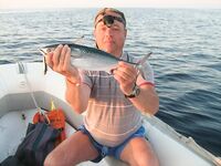 Алания: Инжекум, лодка в километре от берега и паламут