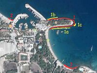 Кемер: рассветный риф, сарган и ласкирь между камнями