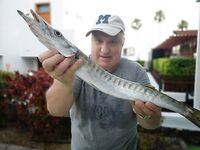 Ветер в лицо и барракуда на BearKing у канарского волнолома