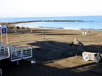 Ветер в лицо и барракуда на BearKing у канарского волнолома