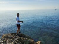 Анталия, Сырасу: речка, крабы и берег между пляжами