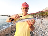 Анталия: жаркое море, барракуда на железо и баллоны с пляжа