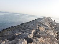 Рас-эль-Хайма: лицензия, пилькеры и берег у выхода из канала