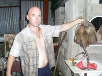 Первое знакомство с морской снастью в Лазаревском свелось к ставриде, пеламиде и ливню на последнем выходе