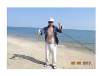Голубицкая с фидером, нереисом и пеленгасом у берега
