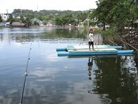 Озеро у Dmall на Боракае вернуло мне детство на тиляпии и поплавке