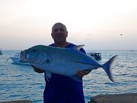 Мушимас у пирса кормил местных а нянька выбирала живца уже у моей жены