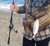 Шторм у Кызылота выдувал мне пилькер из воды а в итоге оставил только меланур на минисиликон