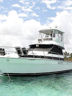 Пунта-Кана, новый катер 38 футов - конкуренты грустят, клёв стабилен