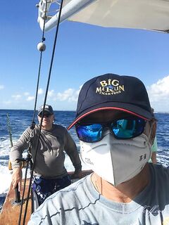 Морская рыбалка в Доминикане: Баваро после карантина, троллинг и маски