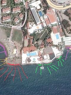 Алания, карта уловистых зон: пилькеры, сабики и силикон по цветам