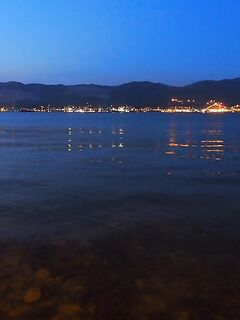 Новороссийск — вечерний карась, ночью скорпена: Power Isome и луна в Бухте