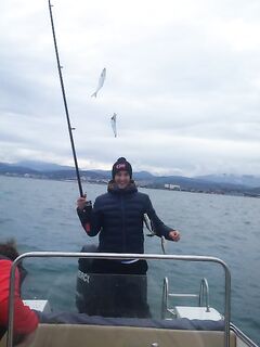 Сочи, взлетка в Адлере и Имеретинский порт: ставрида, чуларка, окунь и сарган