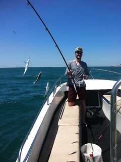 Имеретинская бухта, Сочи: ставрида на месте, а пеламида и луфарь так и не подошли