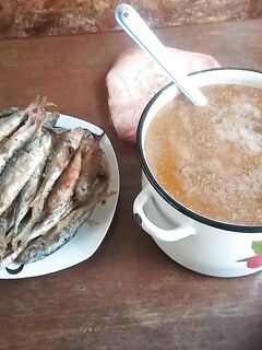 Чёрное море, короткая пауза между выходами: что попало на обед сегодня