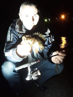 Вечерний выход: рыбе больше по душе отводной, у меня — трофей покрупнее