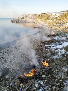 Тёпло и штиль, но ноль поклёвок: турецкая бомбарда летит, на волне как пароход