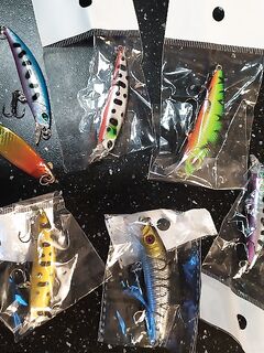 Дешёвые воблеры по 40–50: летают, играют — начну осваивать по месту