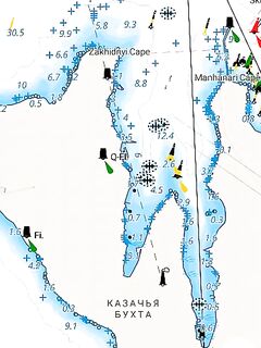 C-Map тоже помогает: пример карты глубин для планирования выезда по свалам