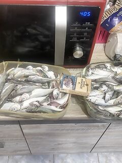 Выход в 6:00, на берег в 12:00: слева жарка, справа коптилка — лодочная смена закрыта