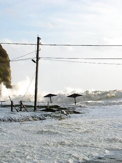 Чёрное море в шторм: отметка для себя — не путать рябь и реальное «месиво»